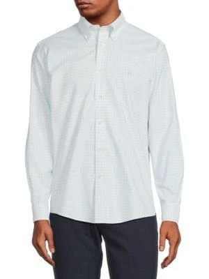 商品Brooks Brothers|Gingham Oxford Shirt,价格¥160,第1张图片