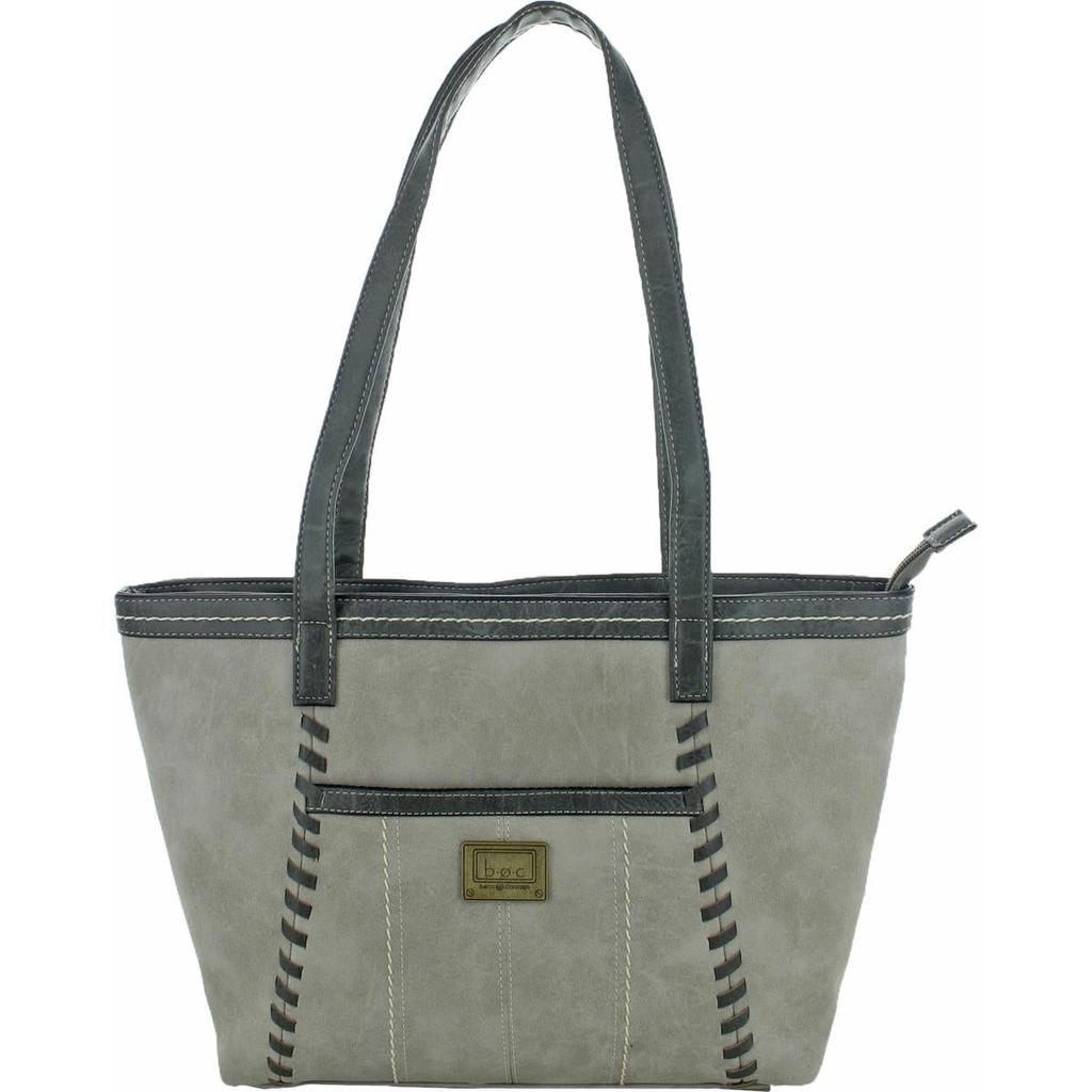 B.O.C. Born Concepts Womens Foakley Faux Suede Shoulder Shopper Handbag商品第1张图片规格展示