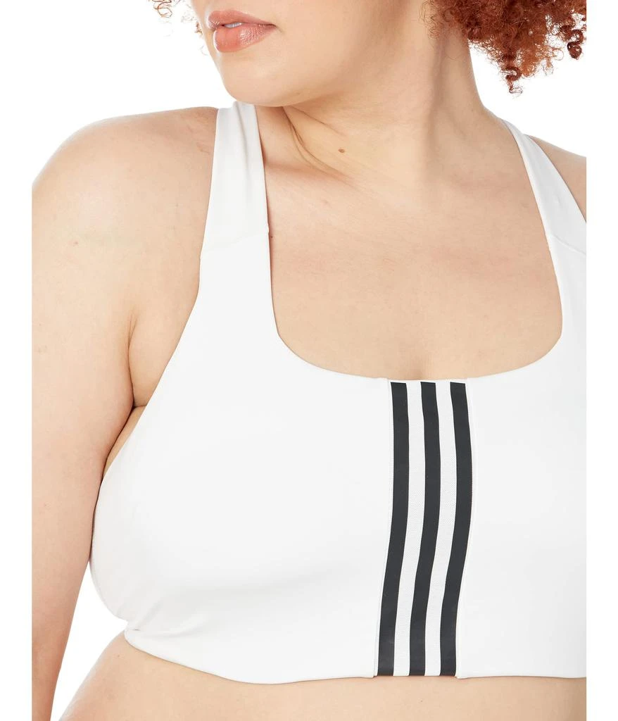 商品Adidas|Plus Size Training Medium Support Better 3-Stripes Bra,价格¥305,第4张图片详细描述