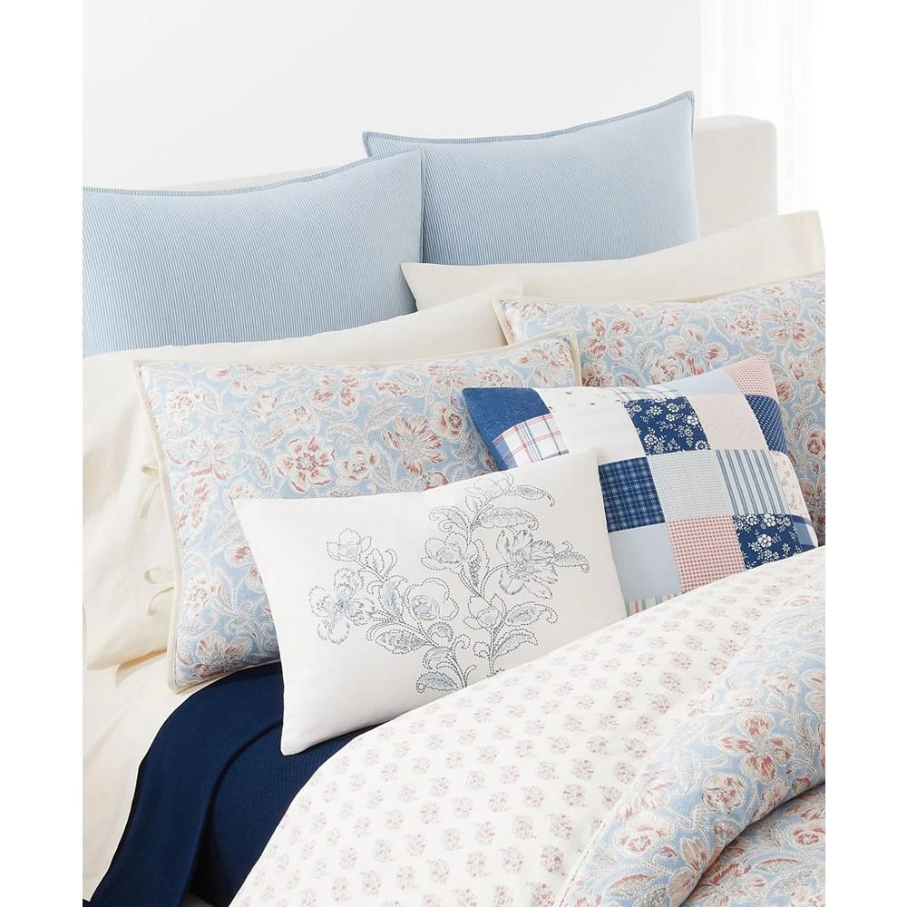 商品Ralph Lauren|Cosima Embroidery Decorative Pillow, 15" x 20",价格¥638,第4张图片详细描述