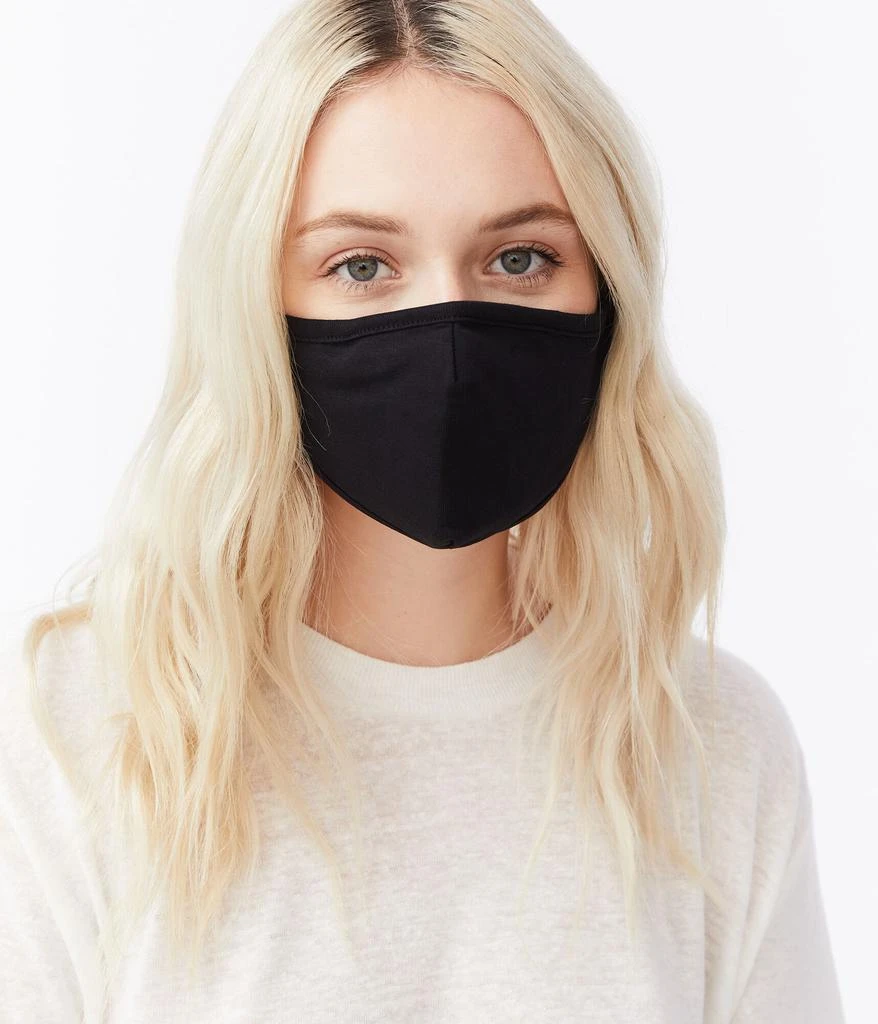 商品Aeropostale|Aeropostale Women's Smiley Faces & Solid Face Mask 2-Pack,价格¥16,第4张图片详细描述