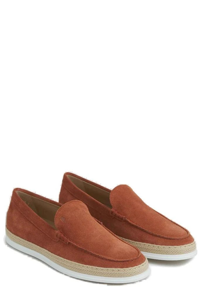 商品Tod's|Tod's Round Toe Slip On Loafers,价格¥2944,第2张图片详细描述