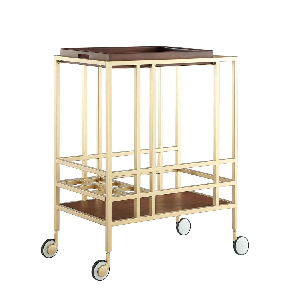 商品Inspired Home|Inspired Home Kelsey Bar Cart,价格¥1257,第2张图片详细描述