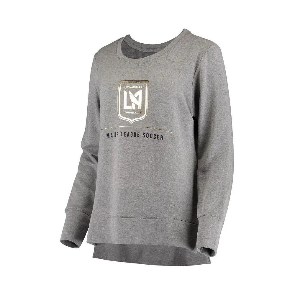 商品Fanatics|Women's Branded Gray LAFC Triumph Tri-Blend Pullover Sweatshirt,价格¥369,第4张图片详细描述