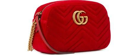 商品Gucci|GG Marmont velvet camera bag,价格¥8841,第3张图片详细描述