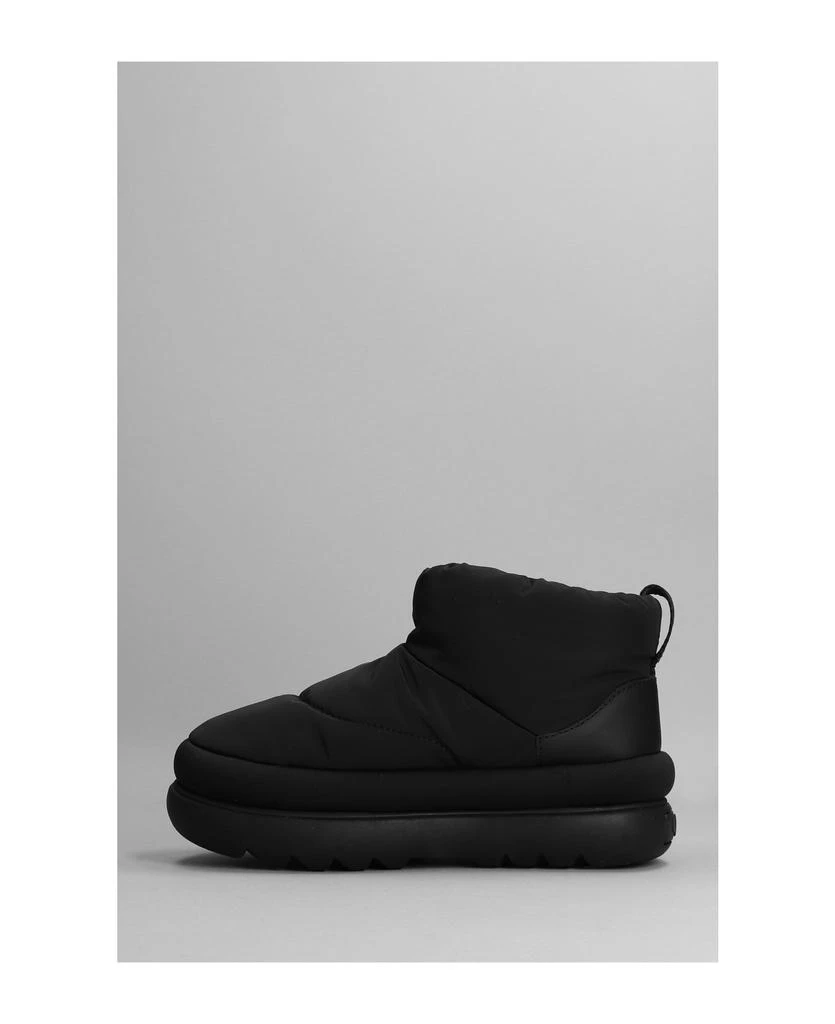 商品UGG|Classic Maxi Mini Low Heels Ankle Boots In Black Synthetic Fibers,价格¥1747,第3张图片详细描述