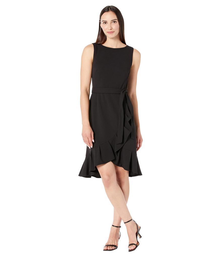 商品Calvin Klein|Tie Ruffle Dress,价格¥384,第1张图片
