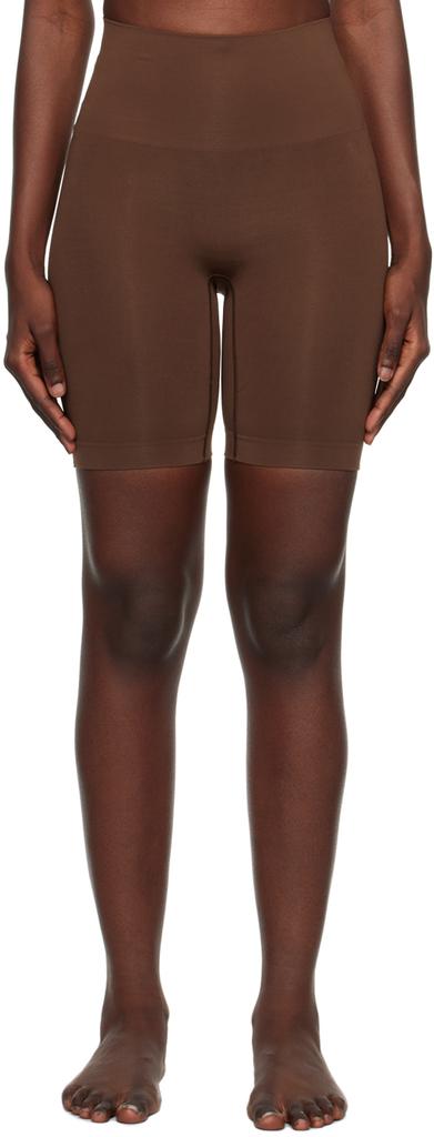 Brown Soft Smoothing Shorts商品第1张图片规格展示