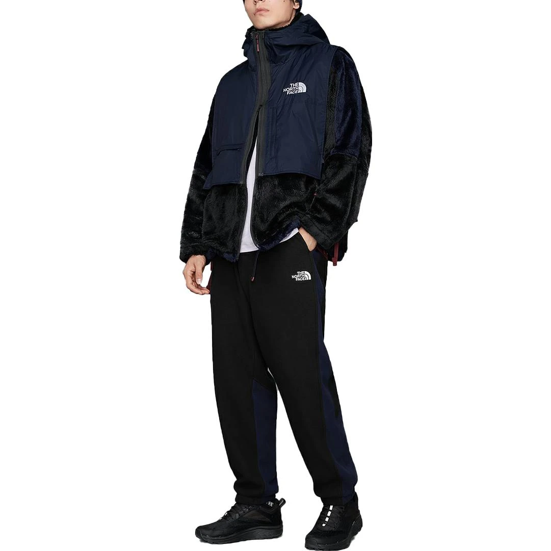 商品[国内直发] The North Face|北面 UE系列 FW22 先锋设计 仓石一树 拼色两件套抓绒夹克 男款 黑色,价格¥2536,第6张图片详细描述