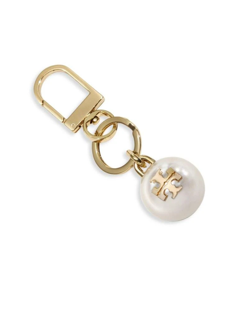 商品Tory Burch|Faux-Pearl Logo Key Chain,价格¥394,第1张图片