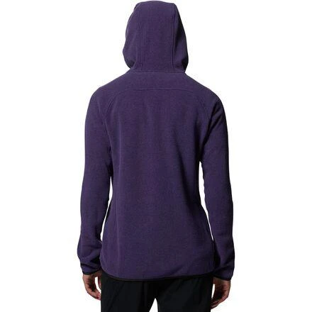 商品Mountain Hardwear|Polartec Double Brushed Full-Zip Hooded Jacket - Women's,价格¥423,第2张图片详细描述