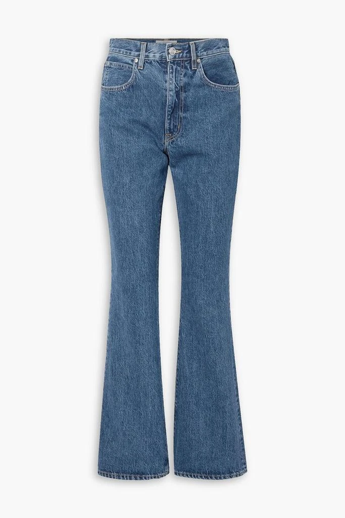 SLVRLAKE Charlotte high-rise flared jeans from THE OUTNET US