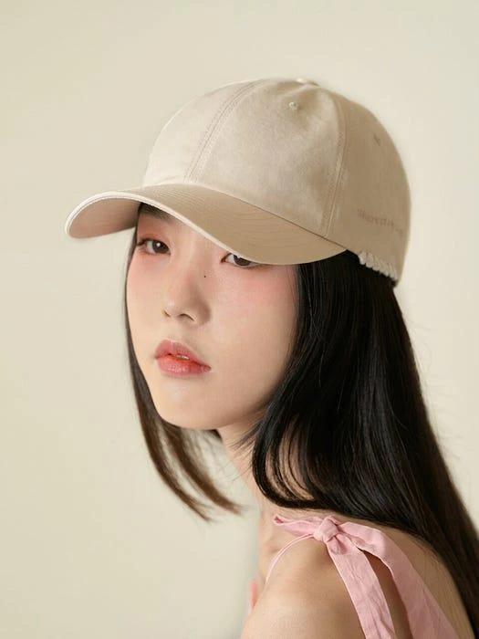 商品namelesscat|Crochet Point Baseball Cap_Cream Latte,价格¥342,第1张图片