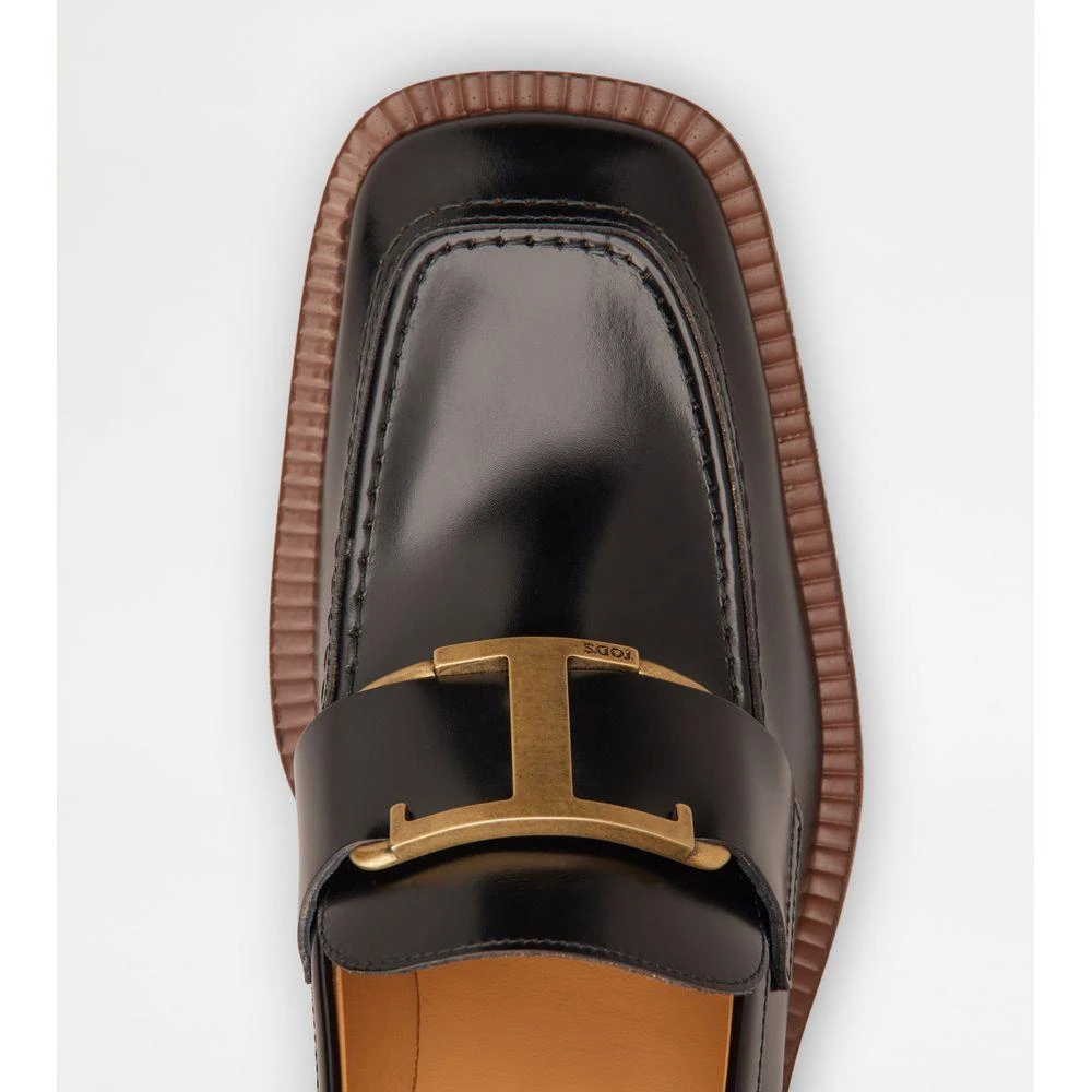 商品Tod's|Platform Loafers in Leather,价格¥3145,第4张图片详细描述