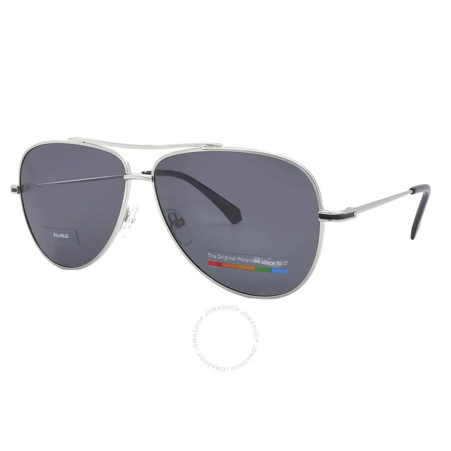 商品Polaroid|Polarized Grey Pilot Unisex Sunglasses PLD 6106/S/X 0010/M9 59,价格¥149,第3张图片详细描述