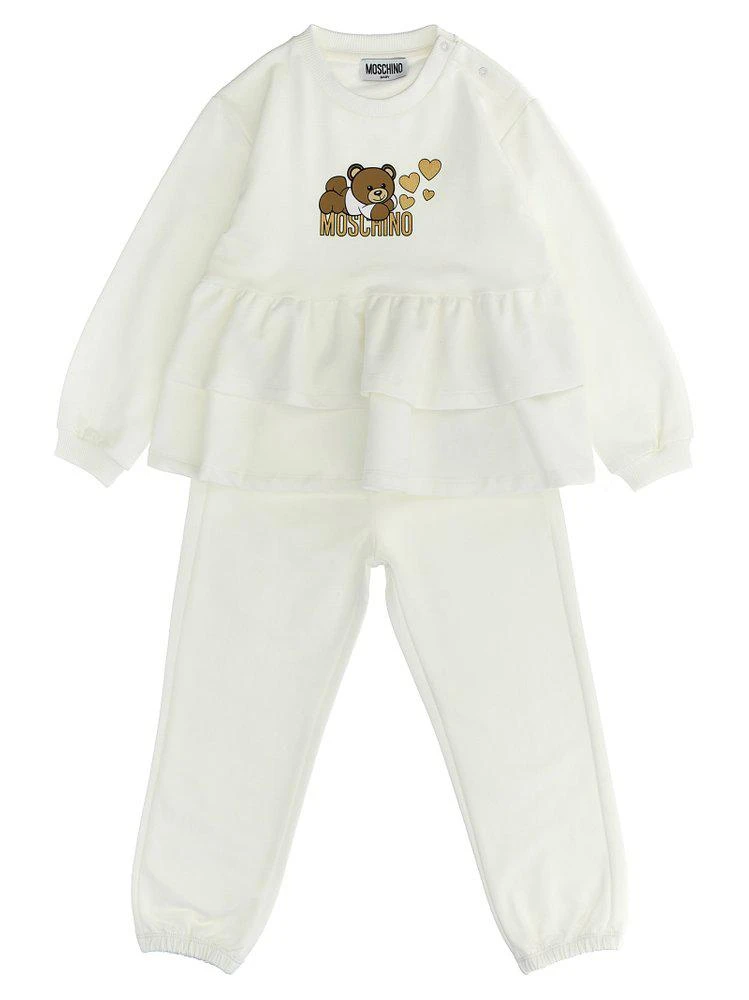 商品Moschino|Moschino Kids Teddy Bear Printed Tracksuit,价格¥873,第1张图片