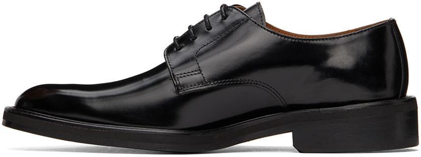 商品AMI|Black Leather Derbys,价格¥3288,第5张图片详细描述