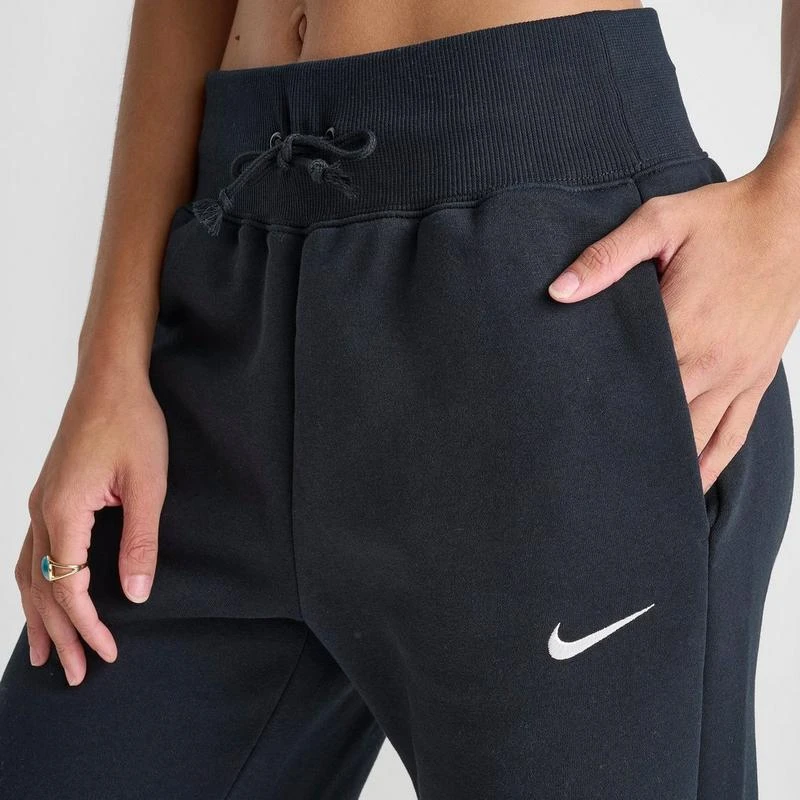 商品NIKE|Women's Nike Sportswear Phoenix Fleece High-Waisted Wide-Leg Sweatpants,价格¥372,第5张图片详细描述
