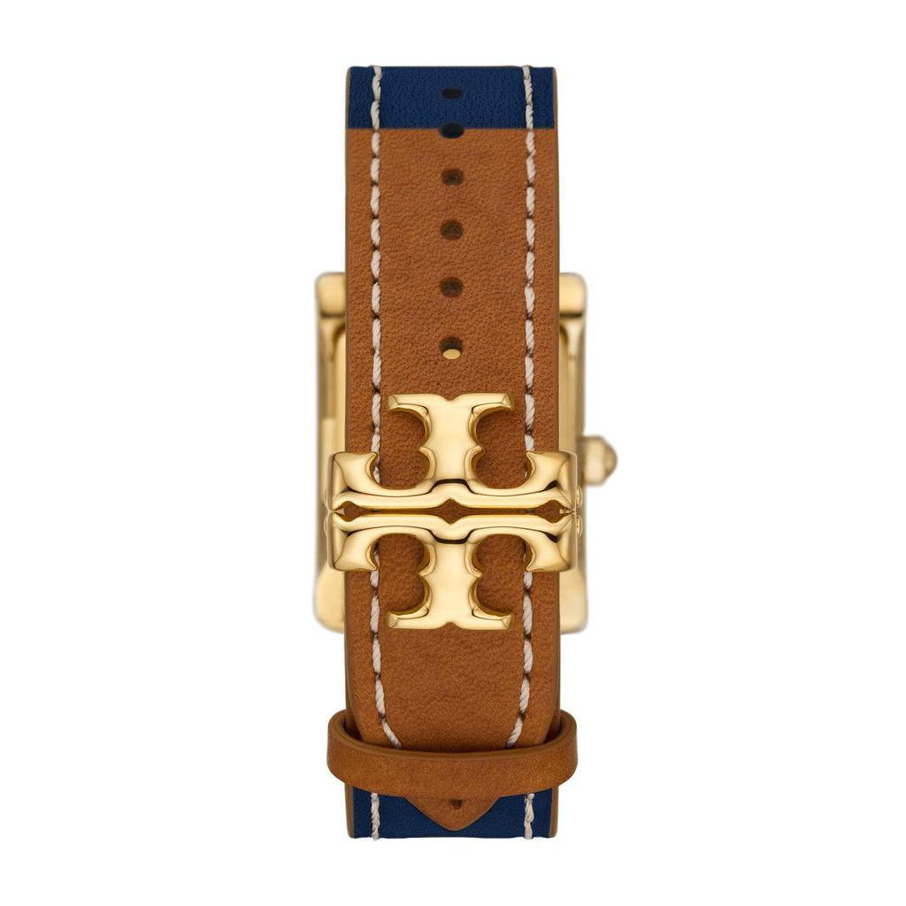 商品Tory Burch|24.7 X 35.5 mm The Eleanor Leather Watch,价格¥1837,第5张图片详细描述