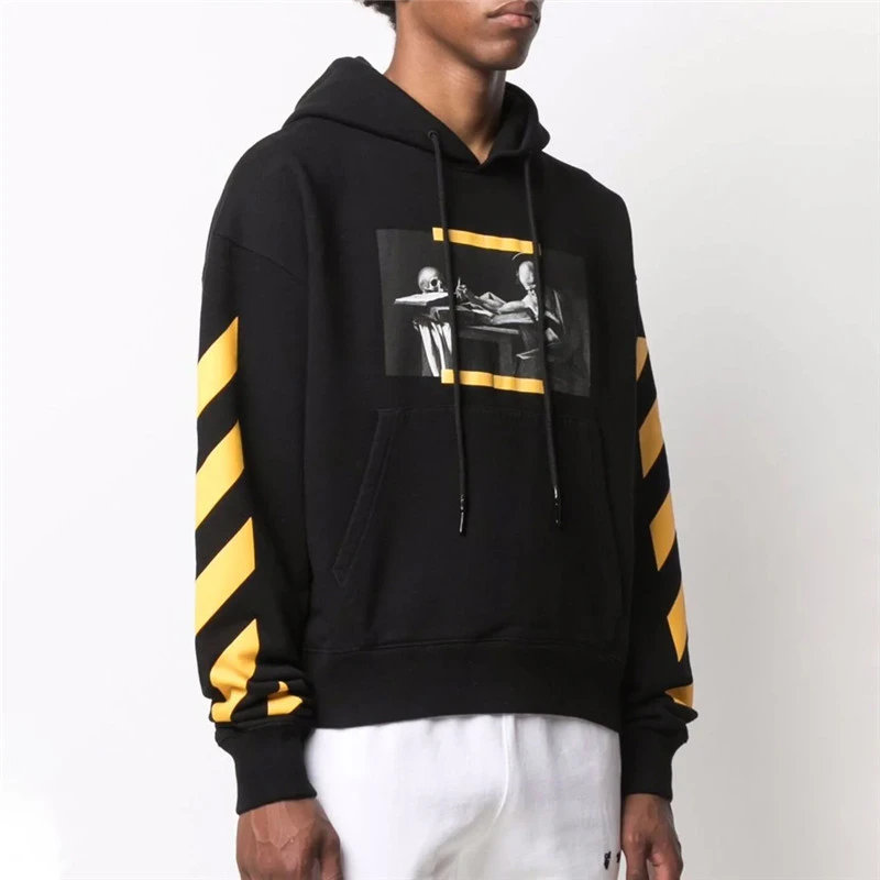 OFF WHITE 黑色男士卫衣/帽衫 OMBB037F21FLE011-1084 商品