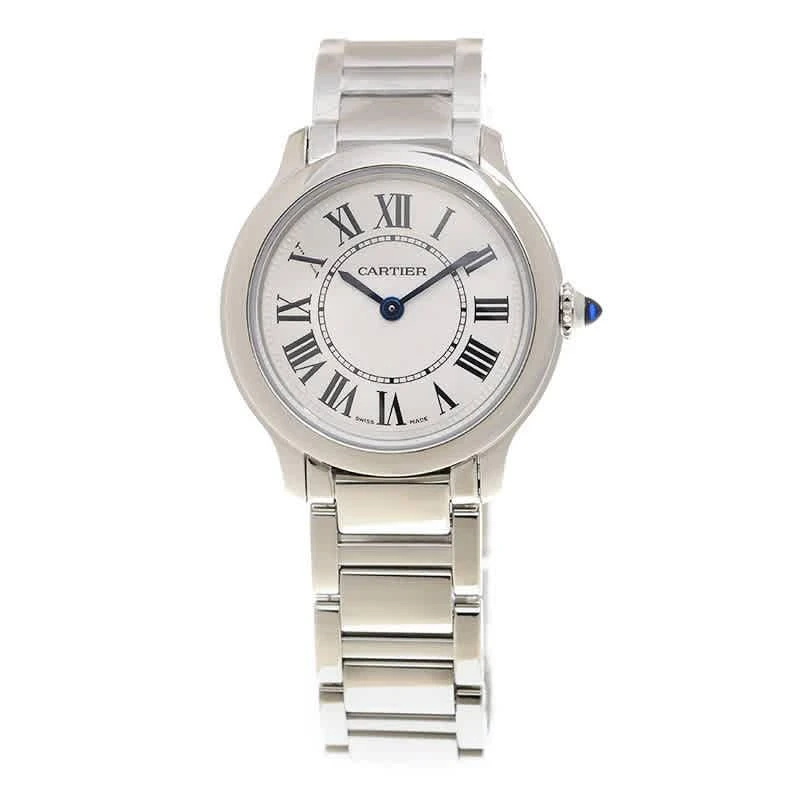 商品Cartier|Ronde Must De Cartier Quartz Silver Dial Ladies Watch WSRN0033,价格¥22188,第2张图片详细描述