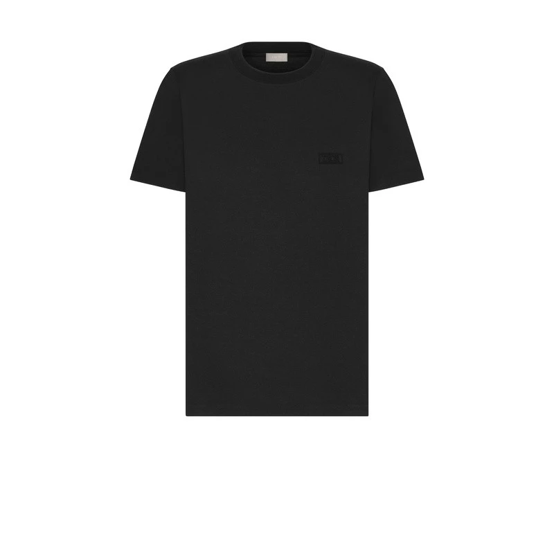 商品Dior|Dior 迪奥 男士黑色棉质短袖T恤,价格¥6777,第1张图片