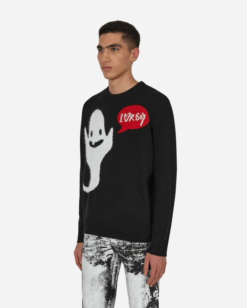 商品Charles Jeffrey Loverboy|Ghost Graphic Sweater Black,价格¥1973,第2张图片详细描述