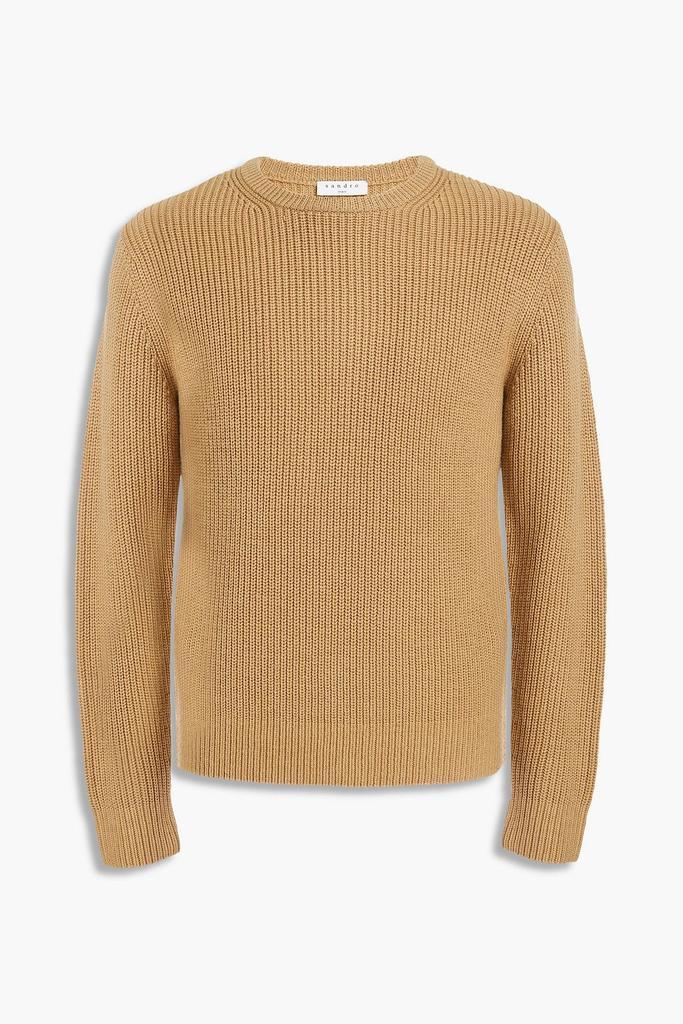 商品Sandro|Ribbed wool sweater,价格¥1266,第1张图片