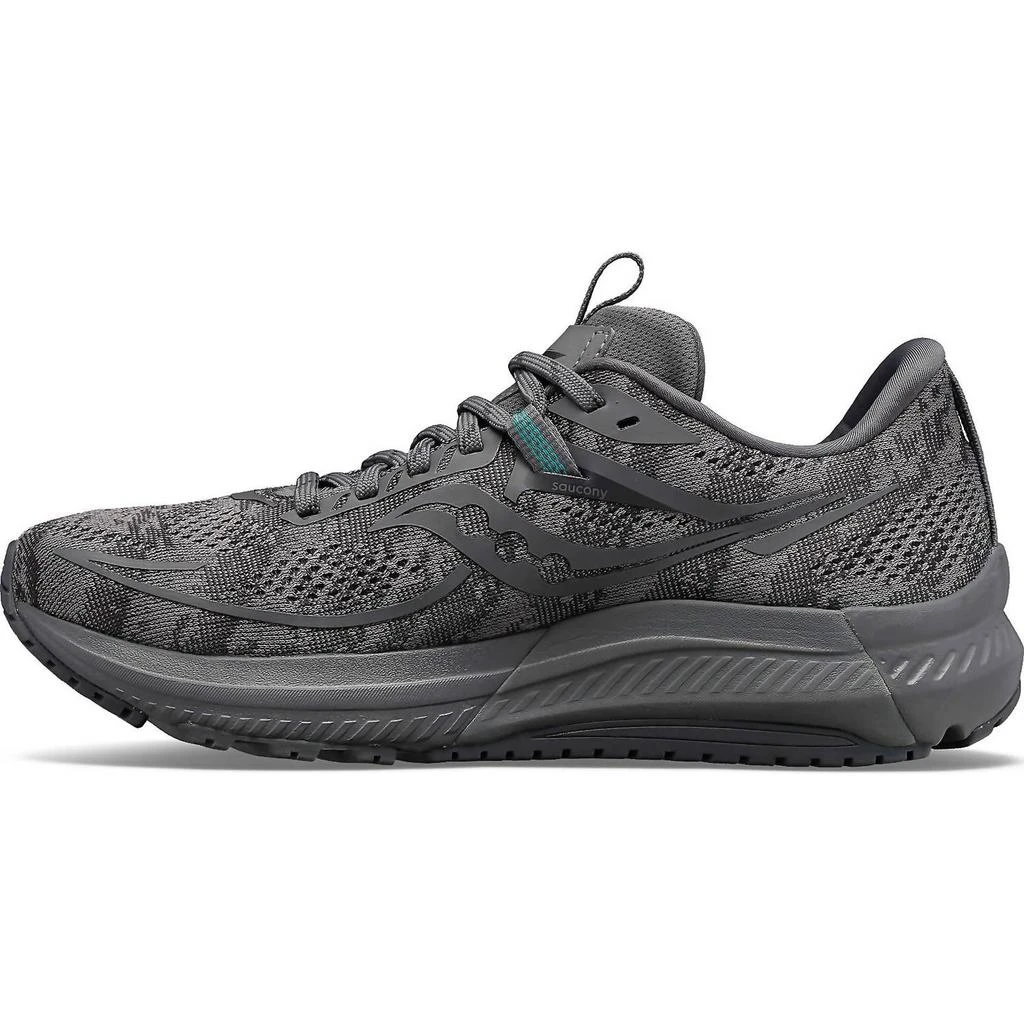 商品Saucony|Men's Omni 21 Running Shoes - Wide Width In Asphalt,价格¥854,第3张图片详细描述