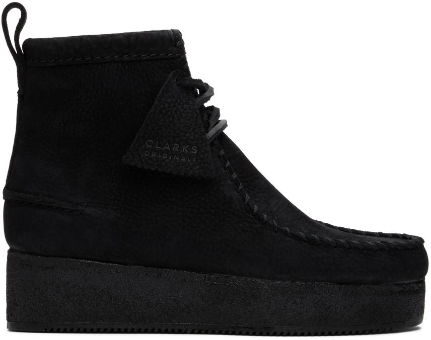 商品Clarks|Black Wallabee Craft Boots,价格¥1249,第1张图片