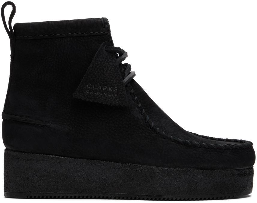 商品Clarks|Black Wallabee Craft Boots,价格¥1581,第1张图片