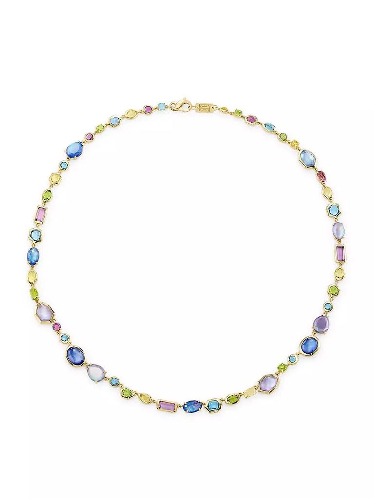商品Ippolita|Rock Candy® 18K Gold & Multi-Stone Alpine Necklace,价格¥47849,第1张图片