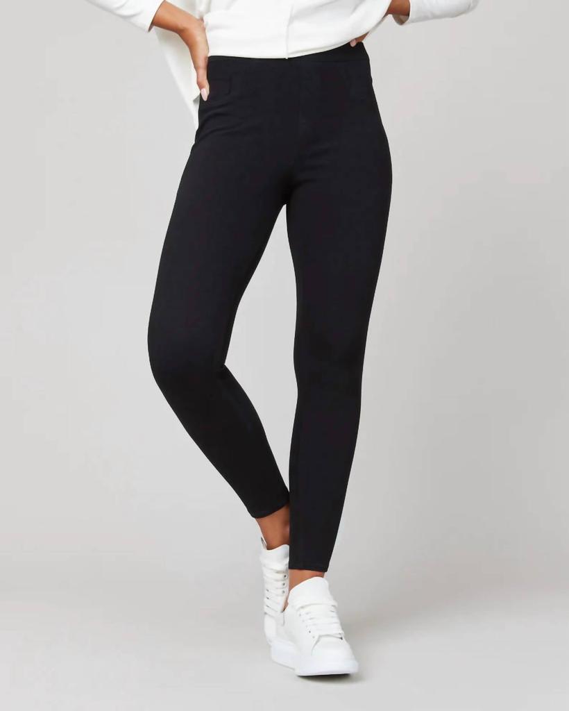 Jean-Ish Ankle Leggings In Black商品第1张图片规格展示