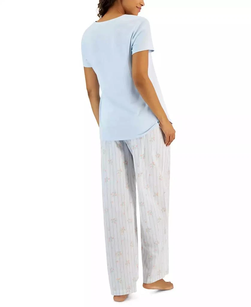 商品Charter Club|Women's Woven Drawstring Pajama Pants, Created for Macy's,价格¥243,第2张图片详细描述