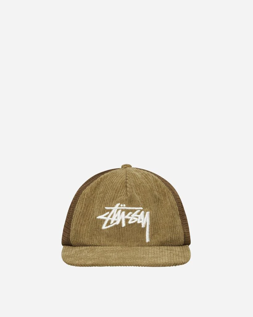 商品STUSSY|Corduroy Trucker Cap Green,价格¥276,第1张图片