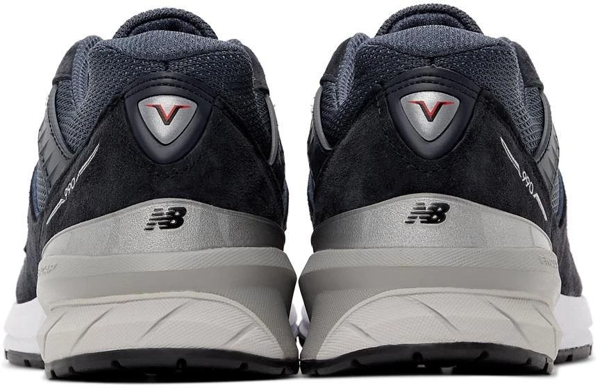 商品New Balance|Navy Made In USA 990v5 Low Sneakers,价格¥1763,第4张图片详细描述