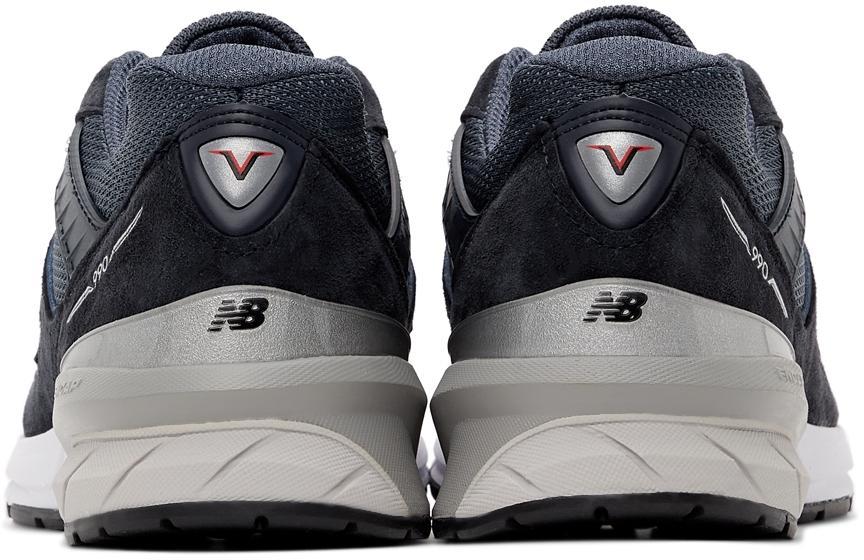 商品New Balance|Navy Made In USA 990v5 Low Sneakers,价格¥1626,第6张图片详细描述