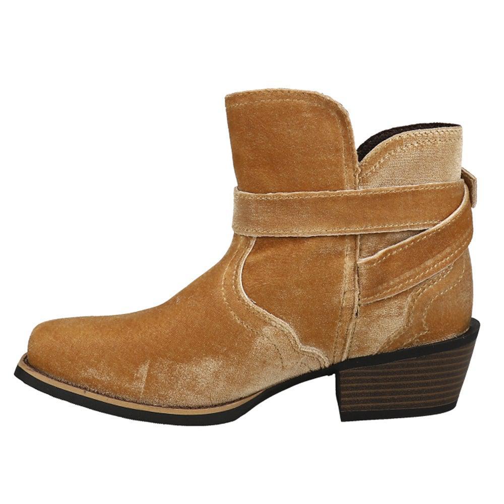 商品Justin Boots|Elana Velvet Boots,价格¥186,第5张图片详细描述