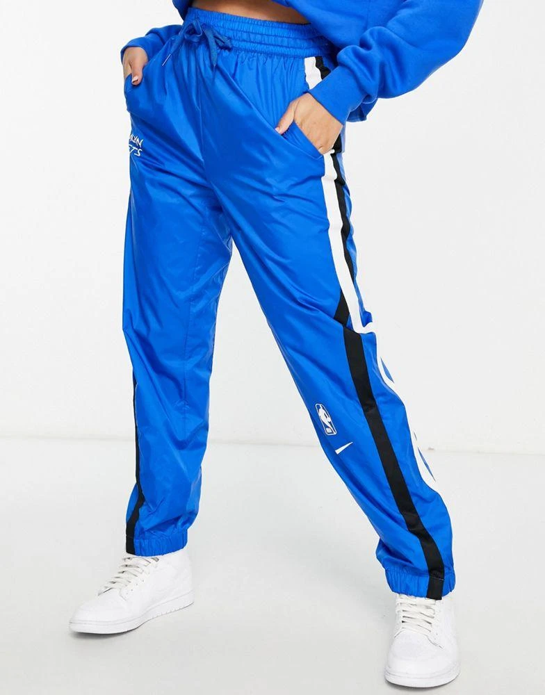 商品NIKE|Nike Basketball NBA Brooklyn Nets tracksuit joggers in blue,价格¥274,第1张图片