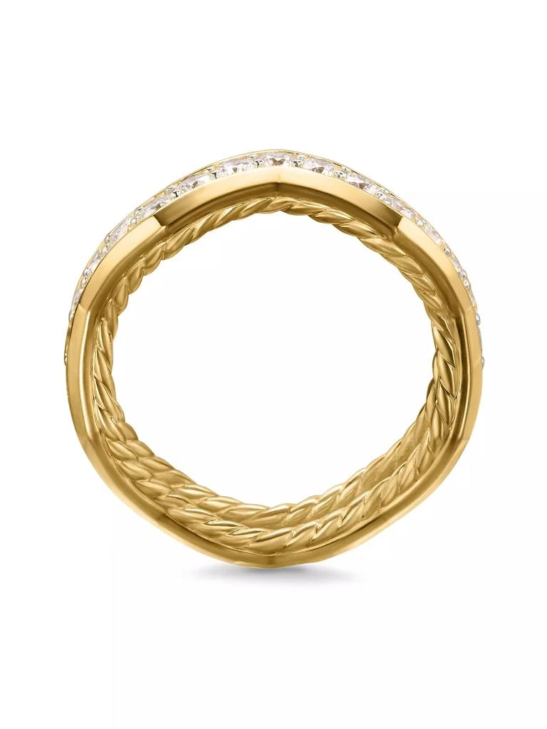 商品David Yurman|Zig Zag Stax™ Ring in 18K Yellow Gold,价格¥23991,第4张图片详细描述