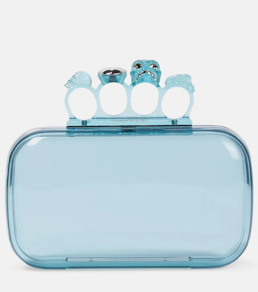 商品Alexander McQueen|Four Ring embellished clutch,价格¥13838,第1张图片