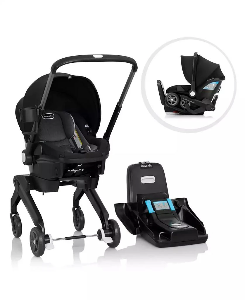 商品Evenflo|Shyft Dualride Infant Car Seat and Stroller Combo,价格¥3739,第1张图片