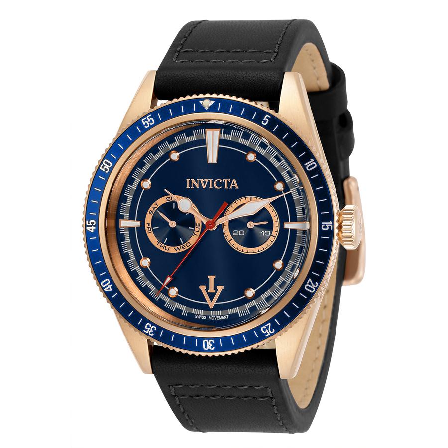 Invicta Vintage Quartz Blue Dial Mens Watch 33532商品第1张图片规格展示