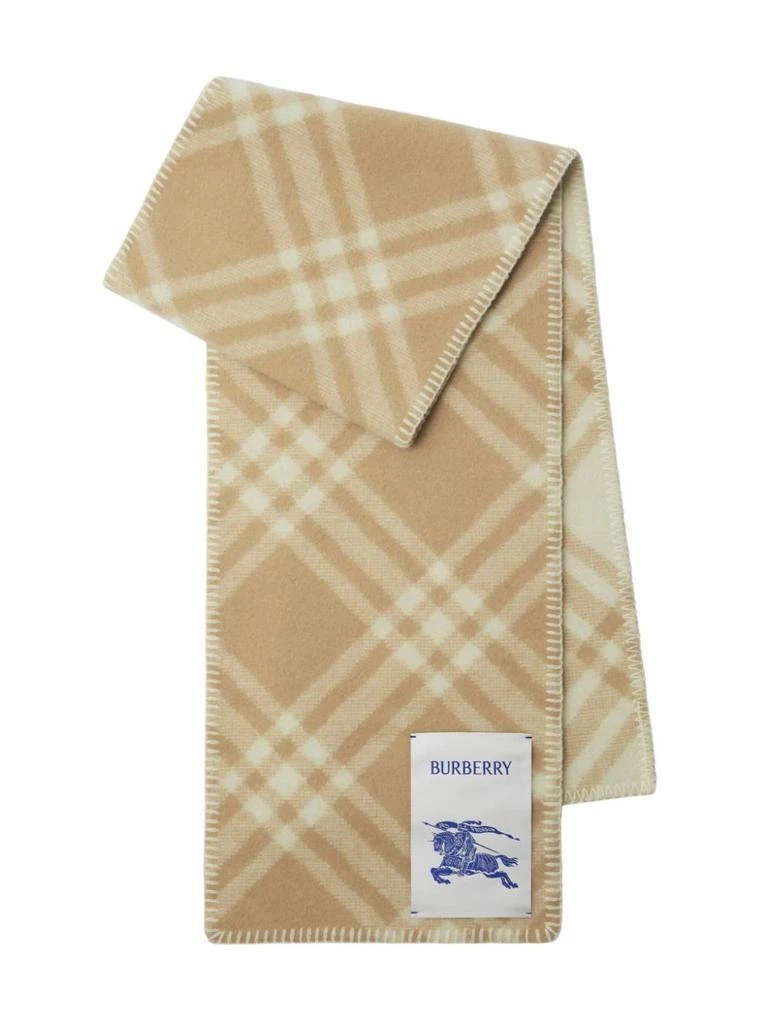 商品Burberry|BURBERRY CHECK WOOL SCARF,价格¥2091,第3张图片详细描述