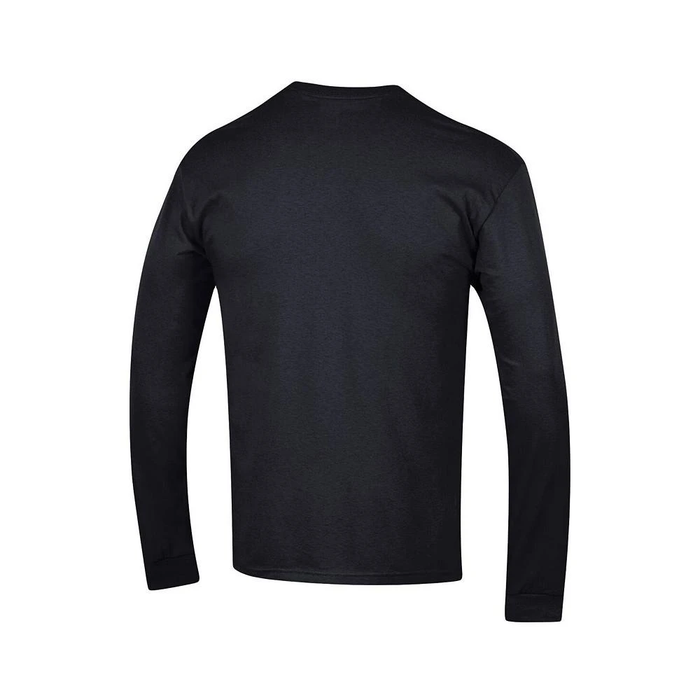 商品CHAMPION|Men's Black Wisconsin Badgers High Motor Long Sleeve T-shirt,价格¥236,第3张图片详细描述