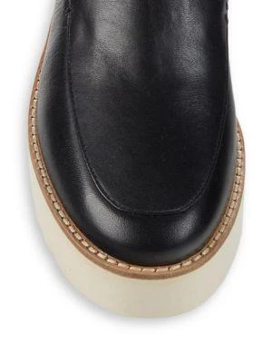 商品Vince|​Zeta-B Leather Slip-On Wedges,价格¥866,第5张图片详细描述