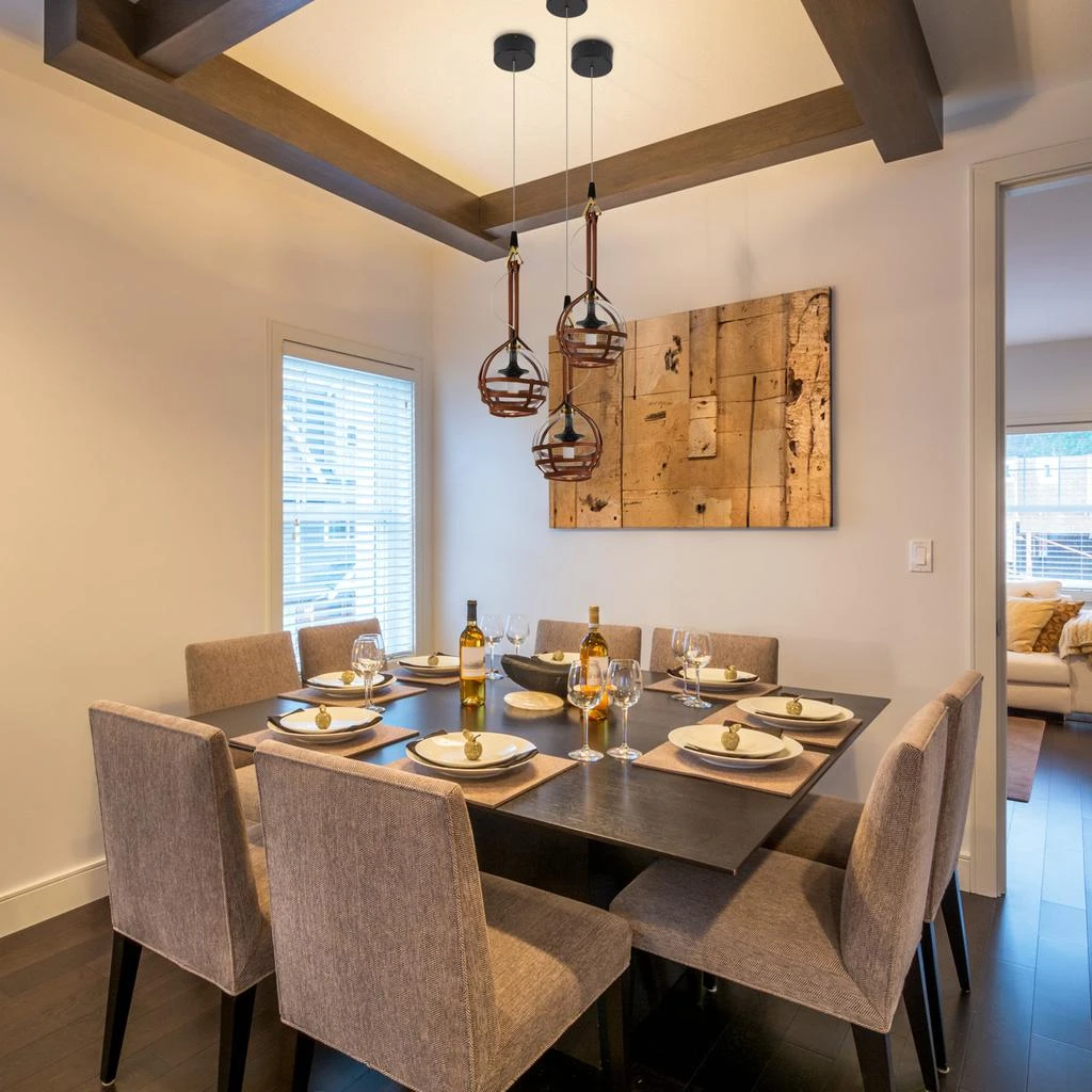 商品VONN Lighting|Bari VAP2171AB 7" Integrated LED Pendant Lighting Fixture with Glass Shade in Antique Brass,价格¥1739,第2张图片详细描述
