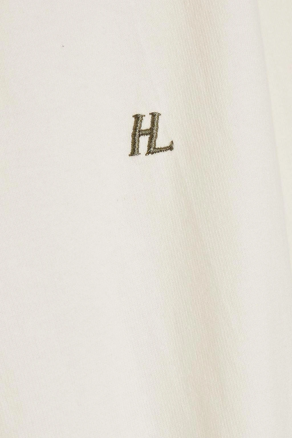 商品Helmut Lang|Buckled-detailed cotton T-shirt,价格¥735,第4张图片详细描述