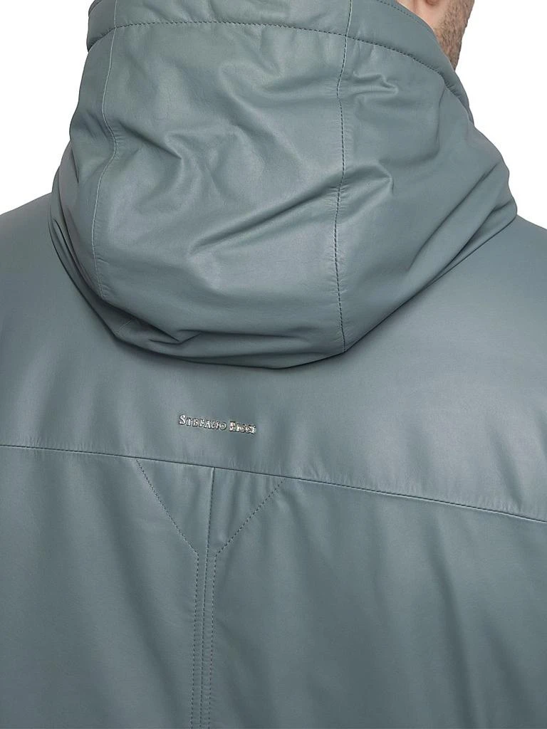 Calfskin Leather Hooded Blouson 商品