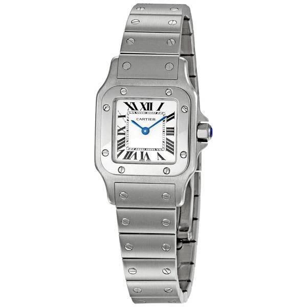 商品[二手商品] Cartier|Cartier Santos de Cartier Ladies Quartz Watch W20056D6,价格¥21225,第1张图片